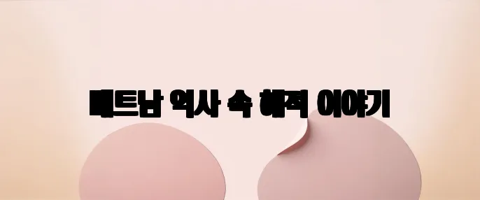 베트남 역사 속 해적 이야기